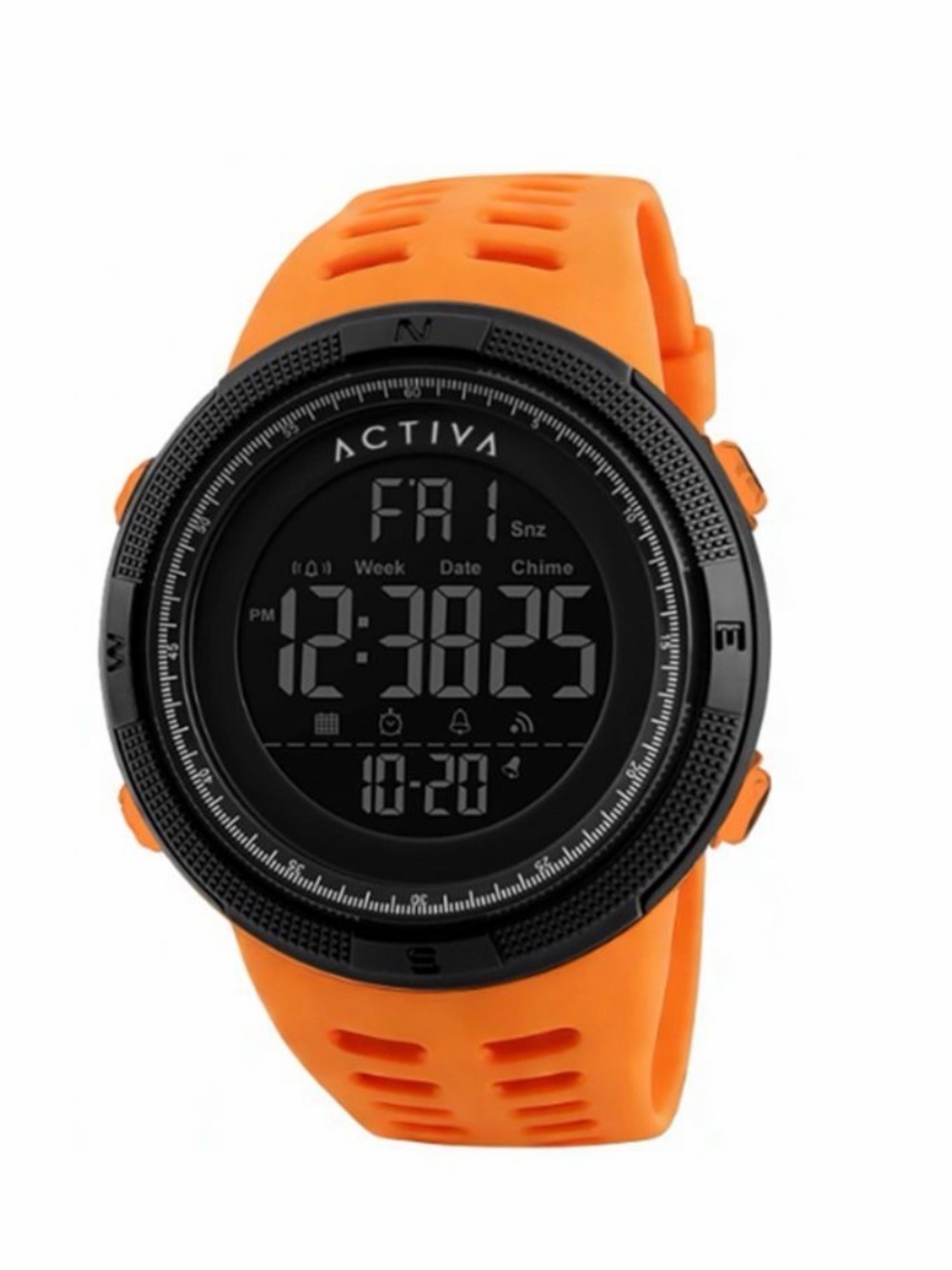 Activa Digital Watch — Orange